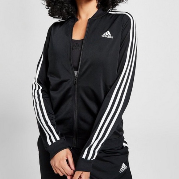 Adidas 3-Stripes Down Jacket in Black - Picture 7 of 10